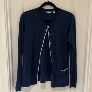 Women’s Lady Hagen golf cardigan, size small.
